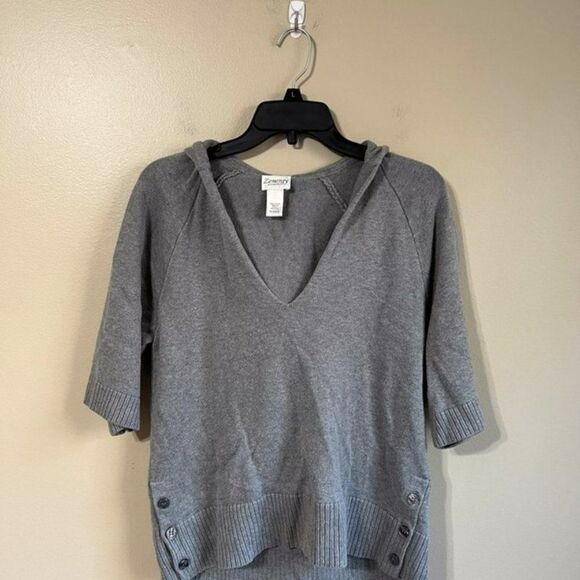 Zenergy by chicos size 0 grey top - Picture 1 of 3
